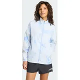 adidas TERREX Multi Spray Dye CLIMA365 Windjacke - white/glow blue XS