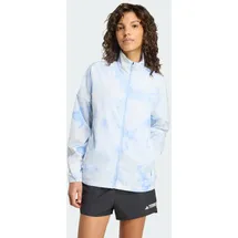 adidas TERREX Multi Spray Dye CLIMA365 Windjacke - white/glow blue XS