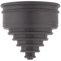 Lapp SILVYN REC 21, Schlauchkupplung, Schwarz, Thermoplastisches Elastomer (TPE)