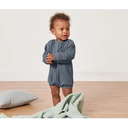 Tchibo - Baby-Sweat-Strampler - Baby - Gr. 62/68 - dunkelblau