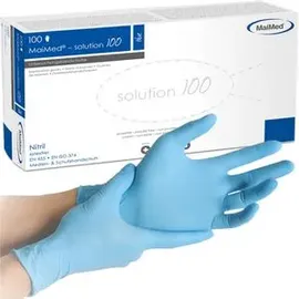 Maimed MaiMed® Einmalhandschuhe, Nitril, blau 100 Stück,