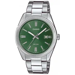 Casio MTP-1302PD-3AVEF Herren-Armbanduhr Quarz Stahl/Grün