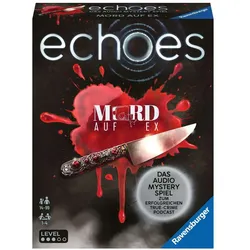 Ravensburger Spiel - echoes Mord auf Ex - Das Audio Mystery Spiel mit Linn und Leo vom True Crime Podcast Mord auf Ex