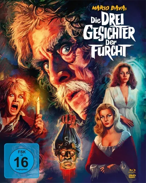 Die drei Gesichter der Furcht (Mediabook, Blu-ray + DVD)