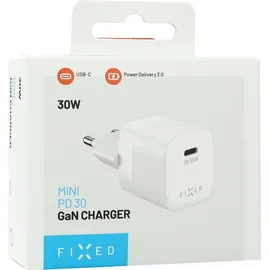 FIXED Mini GaN mit USB-C-Ausgang und PD-Unterstützung 65W weiß