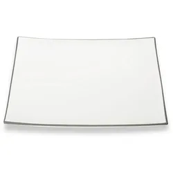 Gmundner Keramik Grauer Rand, Platzteller Trend (31x31cm)