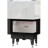 BeF Kamineinsatz Therm V 10 CP | 13 kW | Hebetür, Eckscheibe rechts