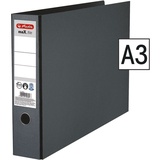 Herlitz maX.file Hartpappe A3 quer 75mm schwarz