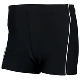 Aquarti Gestreifte Badehose Schwarz/Weiß 158