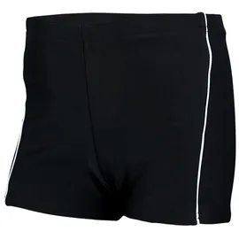 Aquarti Gestreifte Badehose Schwarz/Weiß 158