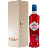 Itarol Aperitivo Rosa -alkoholfrei- mit Geschenk-Holzkiste