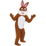 Hase braun Einheitsgrösse L-XL Kostüm für Fasching Karneval Ostern Osterhase