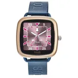 TOUS Reloj Smartwatch 300358086 D-Connect Steel - blau,