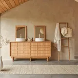 Tikamoon Waschtischunterschrank 170 x 0 x 0 cm Braun