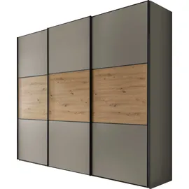 STAUD Schwebetürenschrank Includo 280 x 222 x 68 cm Grau