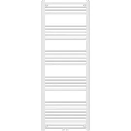 neu.haus Handtuchheizkörper Voss 600 x 1600 mm 755 W weiß Mittelventil