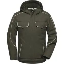 Winter Workwear Softshelljacke JN886, oliv, Größe 4XL - oliv - 4XL