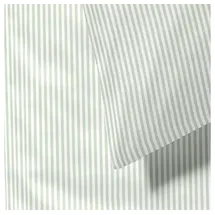 ELEGANTE Plaisir gestreift hellgrün 135 x 200 cm + 80 x 80 cm