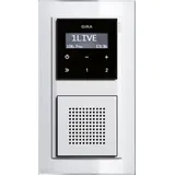 Gira Unterputz-Radio RDS System 55 Schwarzglasoptik 248005
