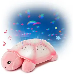 Nachtlicht Twinkling Twilight Turtle Pink Gesundheitssport Unisex Pink EINHEITSFARBE NO SIZE