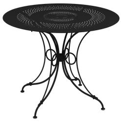 Fermob 1900 Tisch Stahl Ø 96 CM - Grau