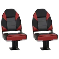 vidaXL Bootssitze mit Podest 2 Stk. 360° Drehbar