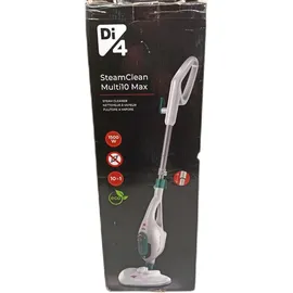 DI4 Dampfreiniger Steamclean Multifunktion 10 in 1 1500W weiß