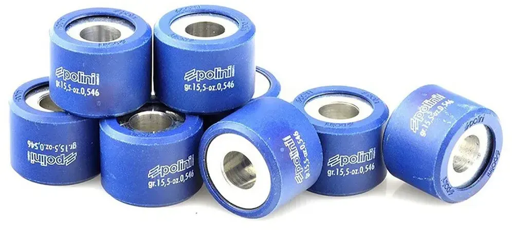 Polini 20x12 Gr.14.1 Variomatik Rollen - Black - 20 x 12 mm/14.1 g