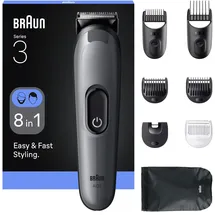 Braun Series 3 AIO3540 Grau