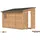 Palmako Mia 3,33 x 1,65 m hellbraun