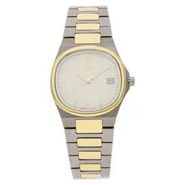 Boccia Titanium Titan Vintage Quarz Goldplattiert 32 mm 3348-05