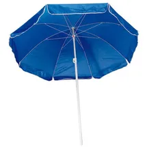 MacMa Strandschirm Ø 180 cm Blau
