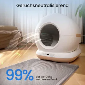 astropet Katzentoilette Neptune Series Größe unbekannt Weiß