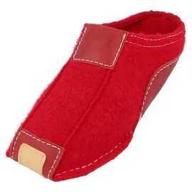 HAFLINGER Pantoffeln Rot 40
