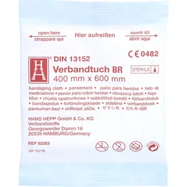 Hans Hepp GmbH & Co. Verbandstoff-Fabrik Verbandtuch 40CMx60CM STERIL