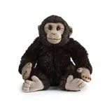 KeyCraft Living Nature Kuscheltier Schimpanse 30cm - Beige/Schwarz