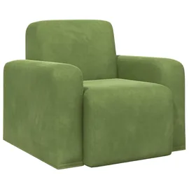 vidaXL Relaxsessel 61 x 95 x 69 cm Hellgrün Samt