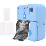 Mini-2-in-1-tragbarer Kabelloser Thermodrucker Für Etiketten Und Fotos Für Kreative Diy-projekte  - Crezuo