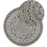 Beliani Teppich Baumwolle