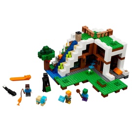 LEGO Minecraft Unterschlupf im Wasserfall 21134