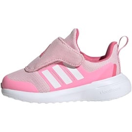 adidas Unisex Baby Fortarun 2.0 Kids Shoes-Low (Non Football), Clear pink/FTWR White/Bliss pink, 22