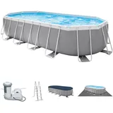 Intex Frame Pool 610 x 305 x 122 cm Komplettset | Ovalpool mit Zubehör