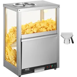 VEVOR Nacho-Chip-Wärmer 80L Nacho-Chips Popcorn Erdnüsse Kartoffelchips