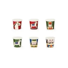 Excelsa Kaffeetasse 0,09 l Mehrfarbig 6 St.