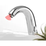 Automatischer Sensor-wasserhahn Für Bad, Berührungsloser Küchenhahn, Waschbeckenarmatur, Batteriebetrieben, Mischbatterie Für Warm- Und Kaltwasser
