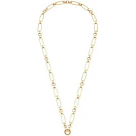 LEONARDO Charm-Kette »Halskette Mathilde Clip&Mix«, goldfarben
