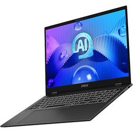 MSI Prestige 16 AI Studio B1VFG-009, Gaming Notebook, mit Zoll Display, Intel® CoreTM Ultra 9,Ultra 9 185H Prozessor, 32 GB RAM, 1 TB SSD, NVIDIA GeForce RTXTM 4060, Stellar Gray, Windows 11 Pro