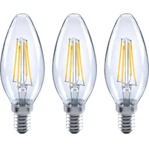 Sygonix LED-Kerze SY-4945174 4 W E14 warmweiß 3 St.