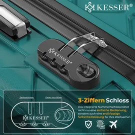 Kesser 4-Rollen 75 cm / 120 l grün