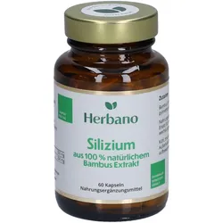 Herbano Silizium Kapseln aus Bambusextrakt